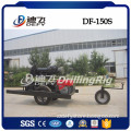 DF-150S trailer mounted water well drilling rig for hard rocks